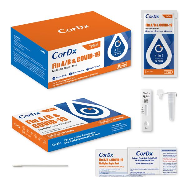 CorDx Tyfast Flu AB & COVID-19