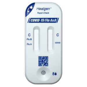 Healgen Rapid Check COVID-19 Flu A&B Antigen Test